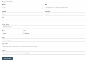 Registrieren ePetition