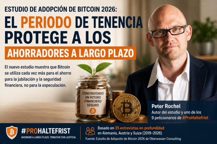Estudio sobre la adopción del bitcoin en 2026: el plazo de tenencia protege a los pequeños ahorradores a largo plazo