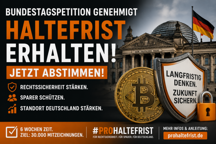 Jetzt abstimmen Haltefrist erhalten
