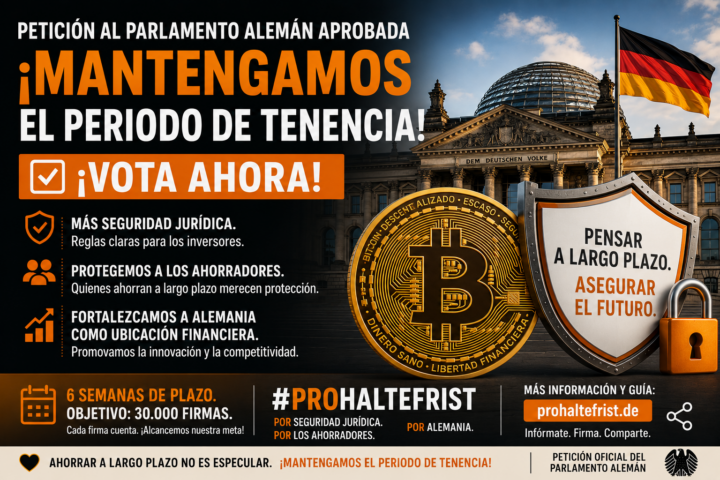 Vota ahora Mantengamos el periodo de tenencia