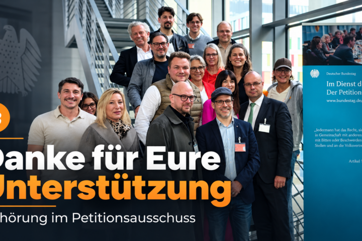 Dankeschön im Petitionsausschuss