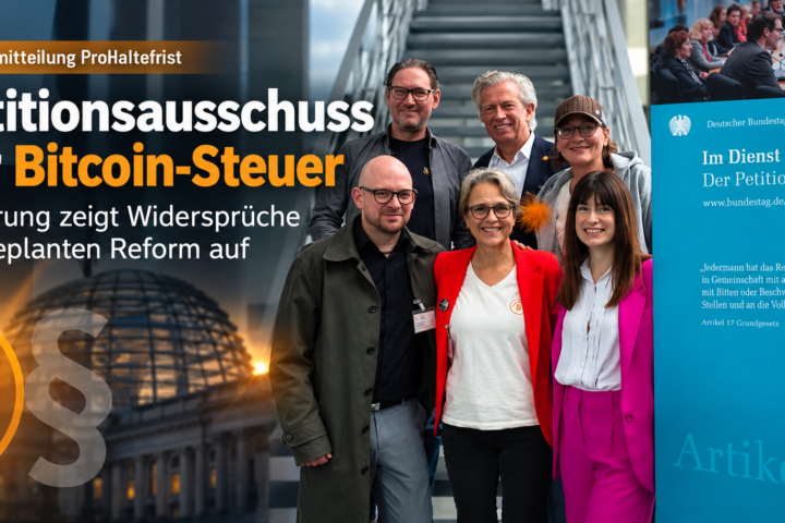 Petitionsausschuss zur Bitcoin-Steuer